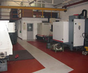 Worshop area at AR Machinery